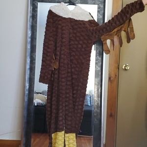 A Eagle one piece hoodie.
